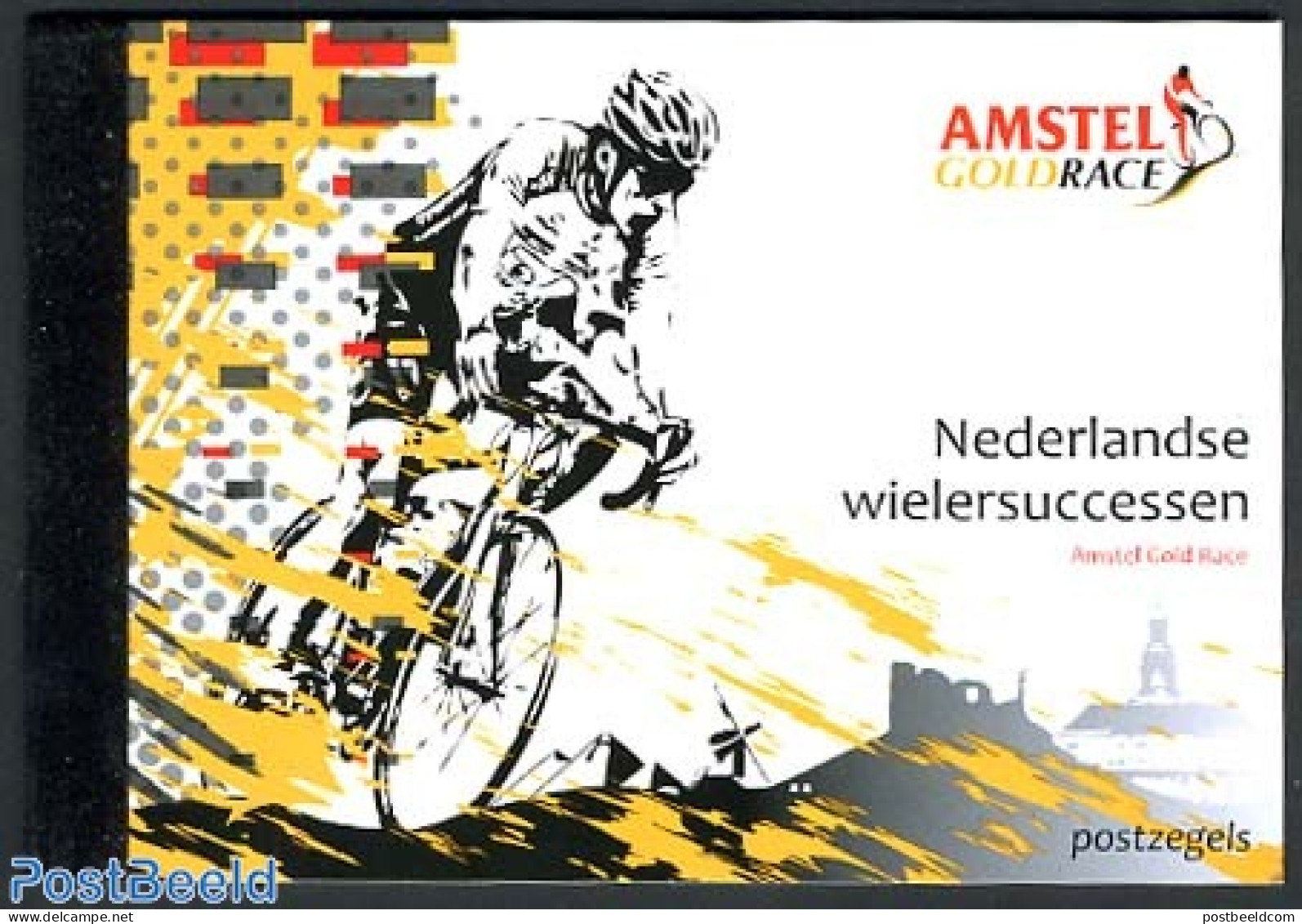 Netherlands - Personal Stamps TNT/PNL 2011 Amstel Gold Race Prestige Booklet, Mint NH, Sport - Cycling - Sport (other .. - Cycling