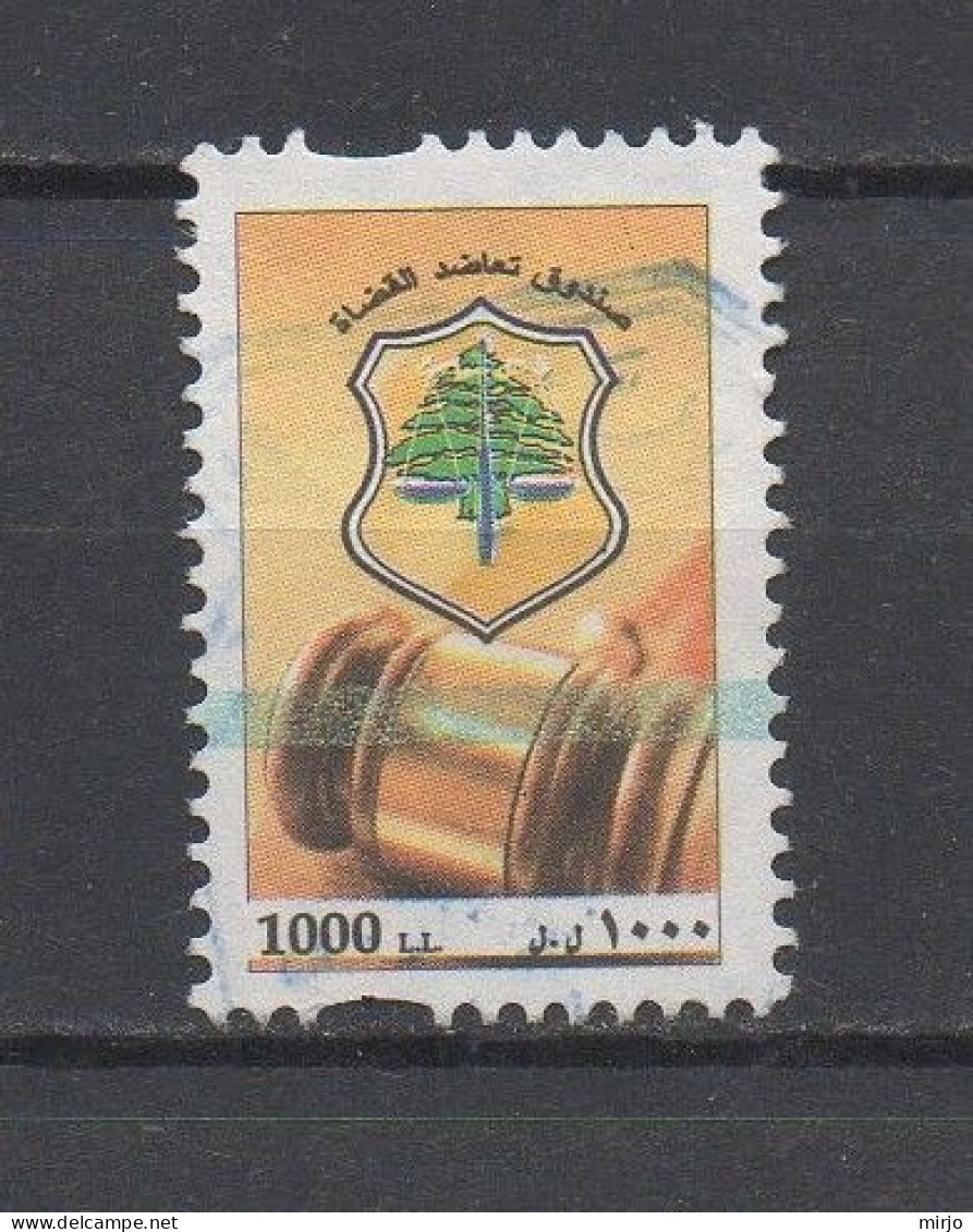 Lebanon Judges Pension Used Revenue 1000 L Liban Libano Libanon - Libanon