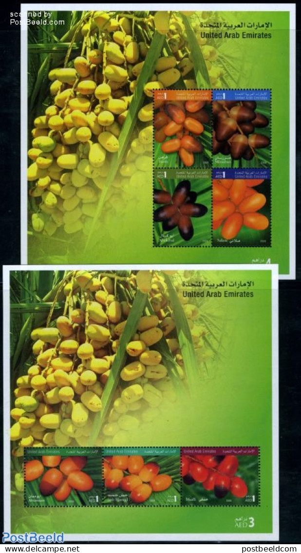 United Arab Emirates 2008 U.A.E. Day 2 S/s, Mint NH, Nature - Fruit - Fruits