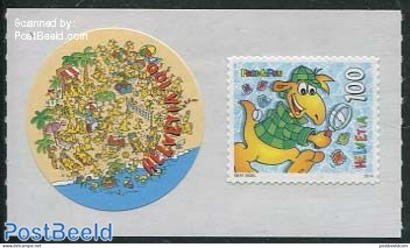 Switzerland 2014 Fred & Fun 2v S-a, Mint NH, Art - Comics (except Disney) - Unused Stamps