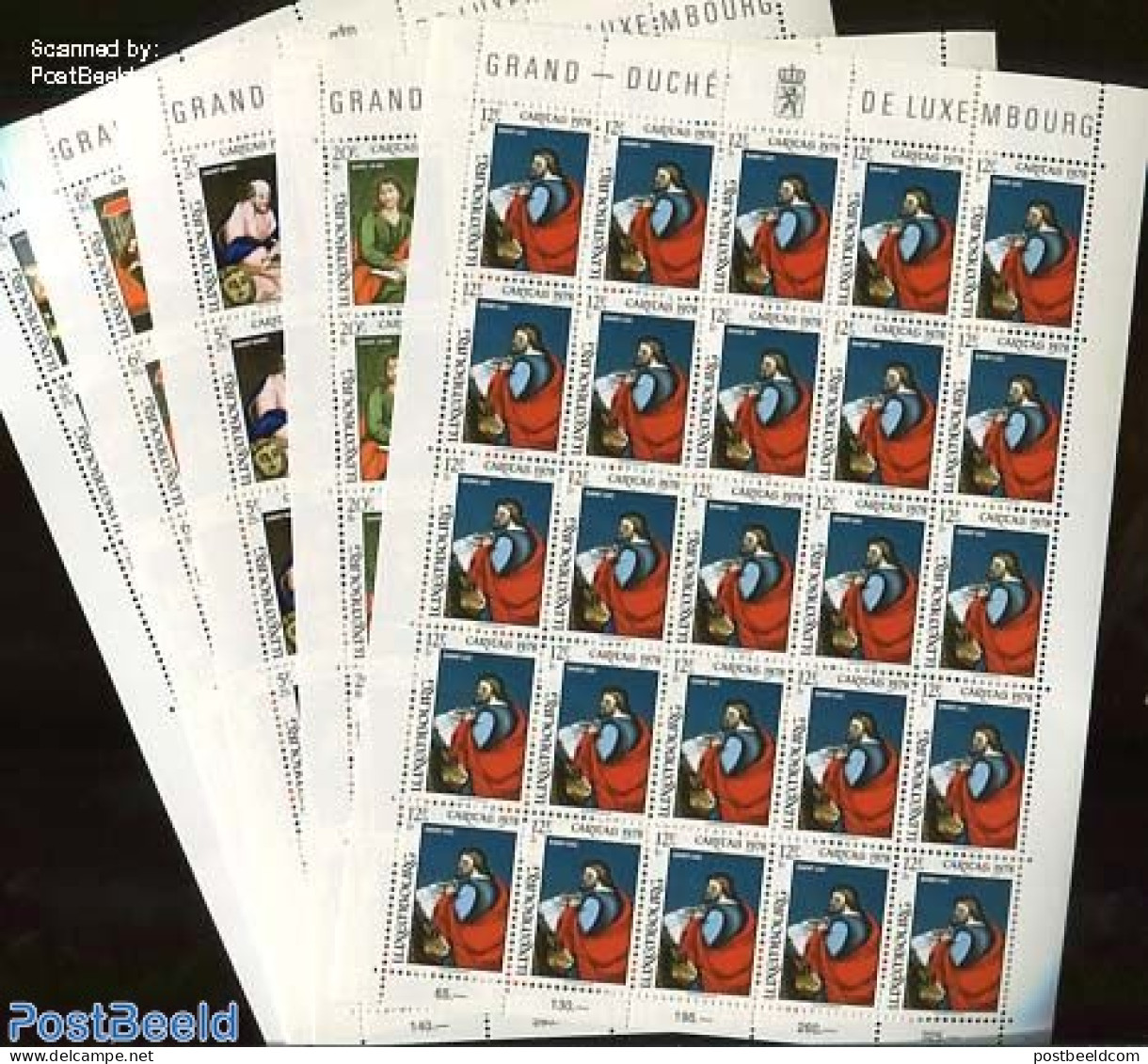 Luxemburg 1978 Caritas 5 M/ss, Mint NH, Religion - Christmas - Unused Stamps