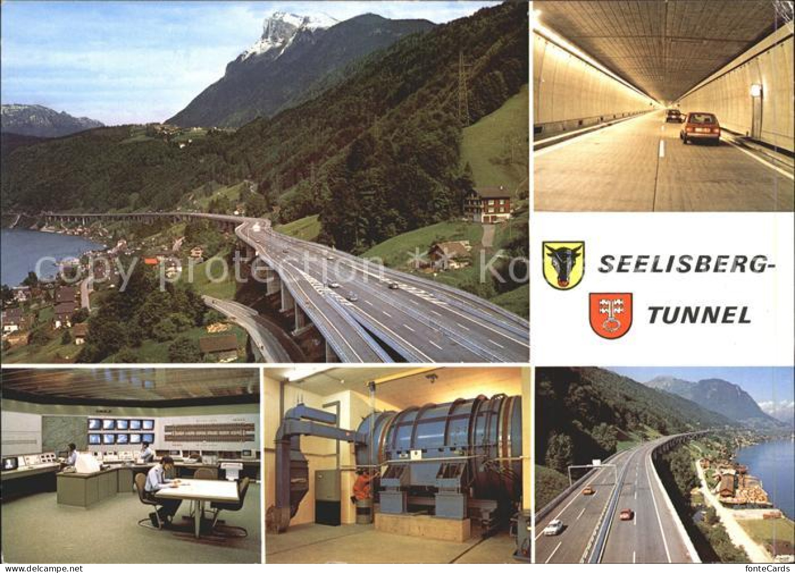 11961739 Beckenried Autobahn Viadukt Seelisberg Tunnel Kommandozentrale Lueftung - Sonstige & Ohne Zuordnung