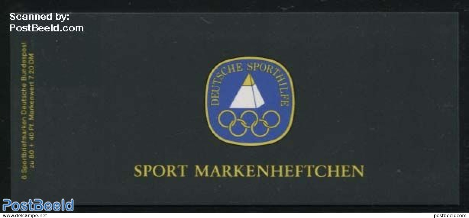 Germany, Federal Republic 1985 Sports Booklet, Bowling, Mint NH, Sport - Sport (other And Mixed) - Stamp Booklets - Ungebraucht