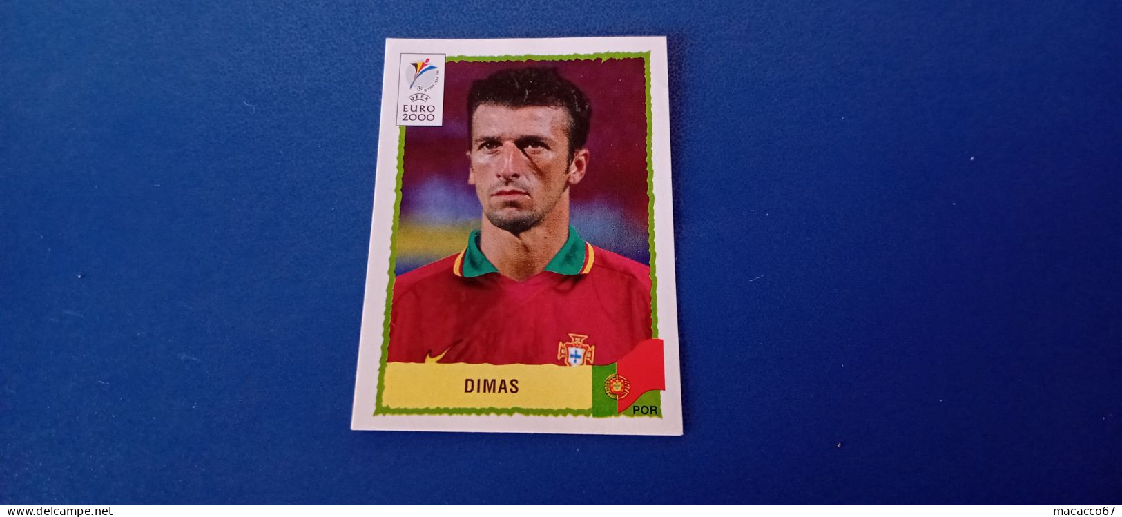 Figurina Panini Euro 2000 - 054 Dimas Portogallo - Italiaanse Uitgave