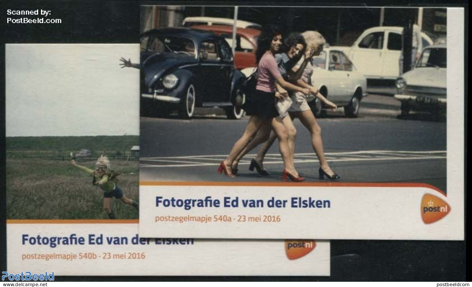 Netherlands 2016 Ed Van Der Elsken, Presentation Pack 540a+b, Mint NH, Sport - Transport - Various - Cycling - Automob.. - Unused Stamps