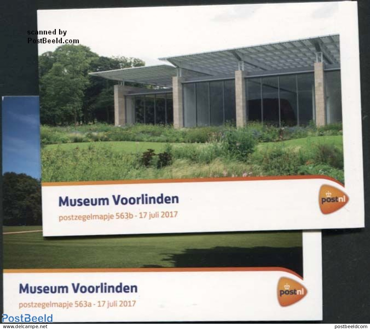 Netherlands 2017 Museum Voorlinden, Presentation Pack 563a+b, Mint NH, Art - Museums - Ongebruikt