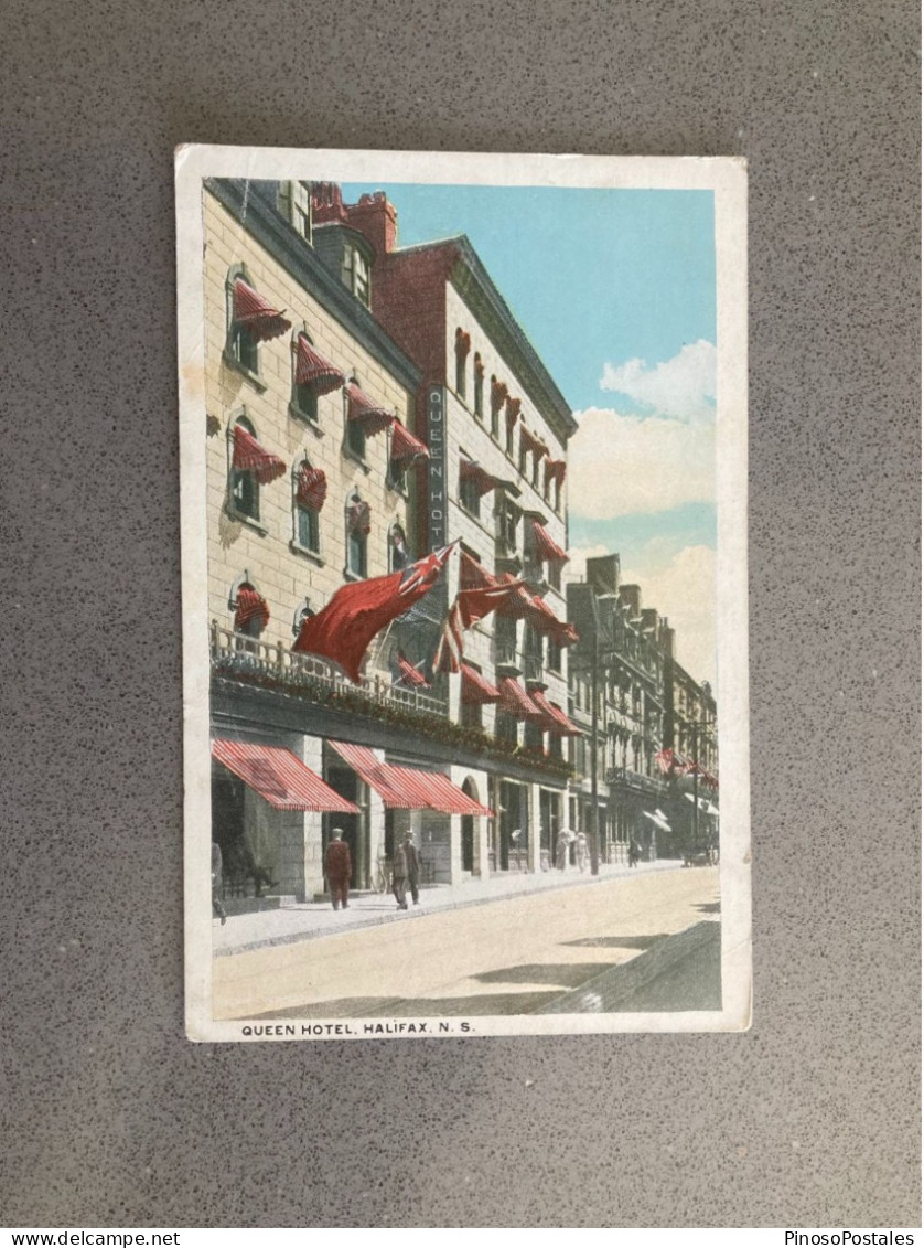 Queen Hotel, Halifax, Nova Scotia Carte Postale Postcard - Halifax