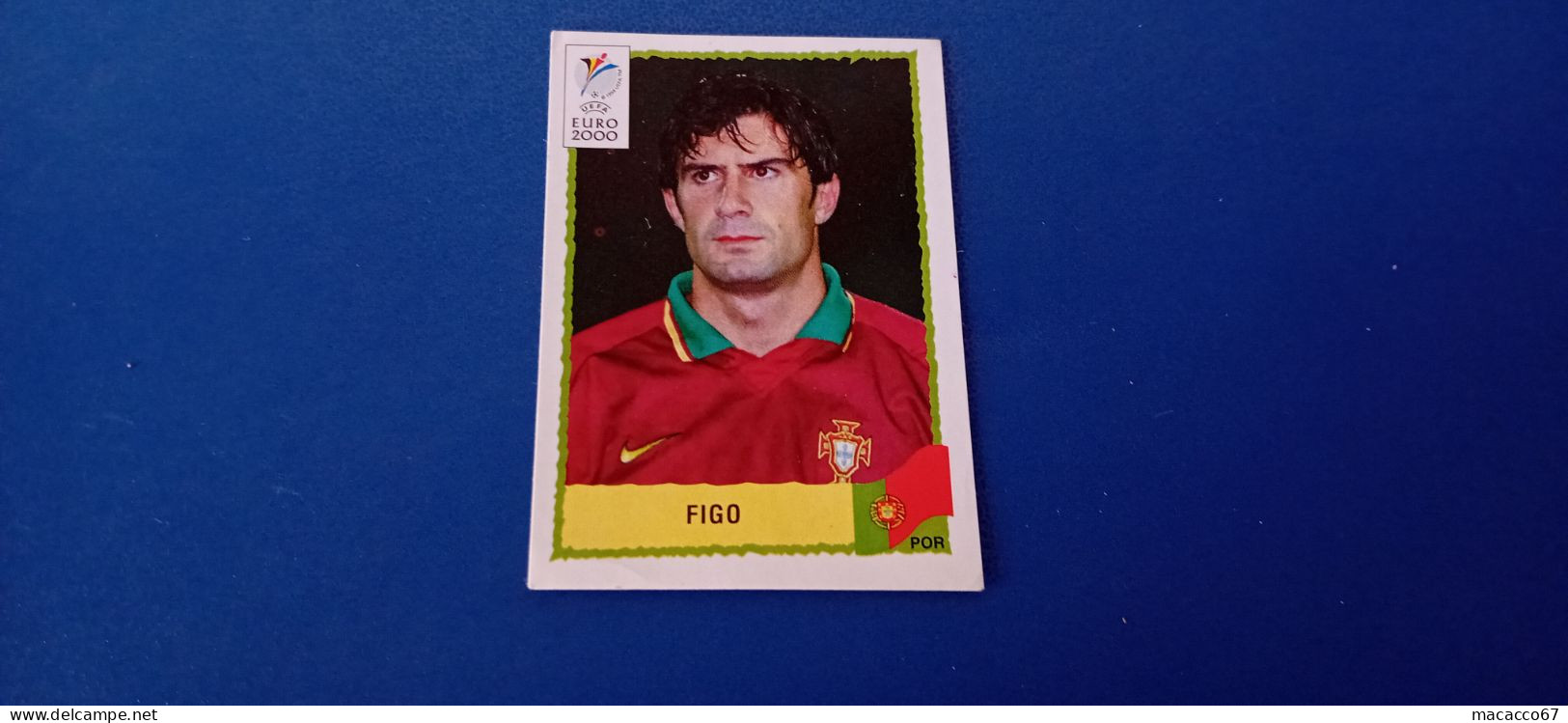 Figurina Panini Euro 2000 - 066 Figo Portogallo - Edition Italienne