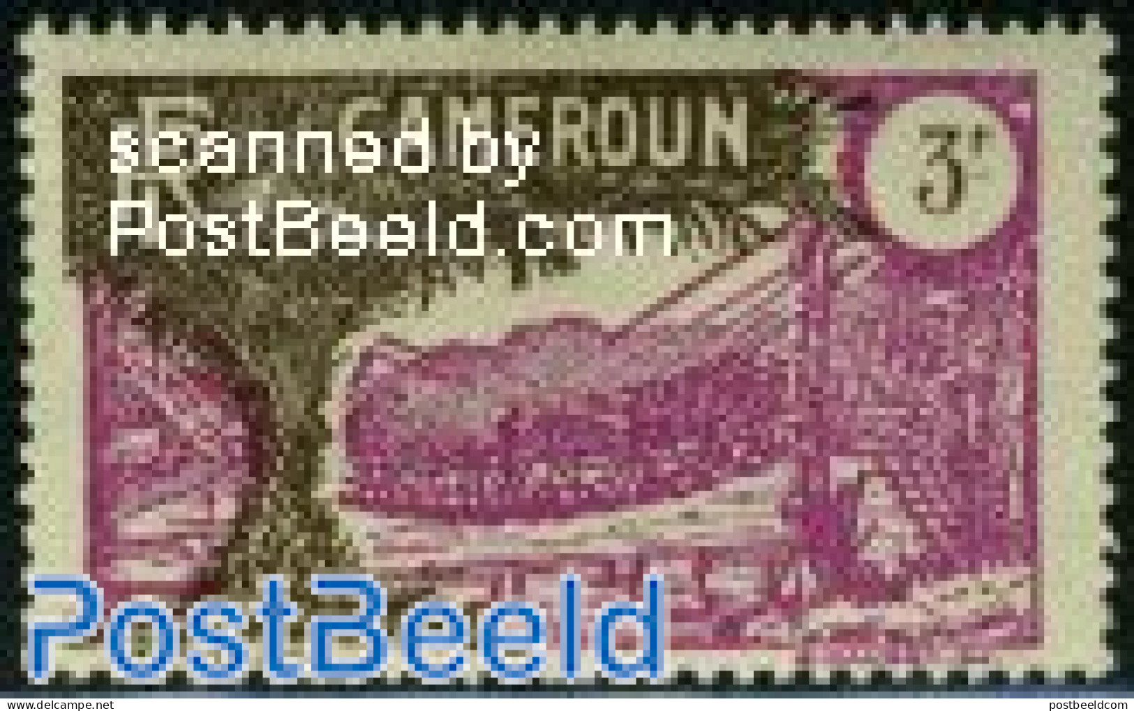 Cameroon 1927 Stamp Out Of Set, Unused (hinged), Art - Bridges And Tunnels - Bridges