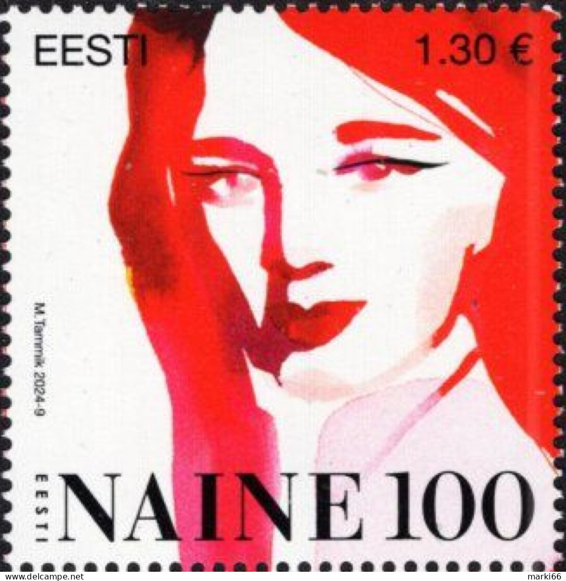 Estonia - 2024 - Centenary Of Eesti Naine Magazine - Mint Stamp - Estland