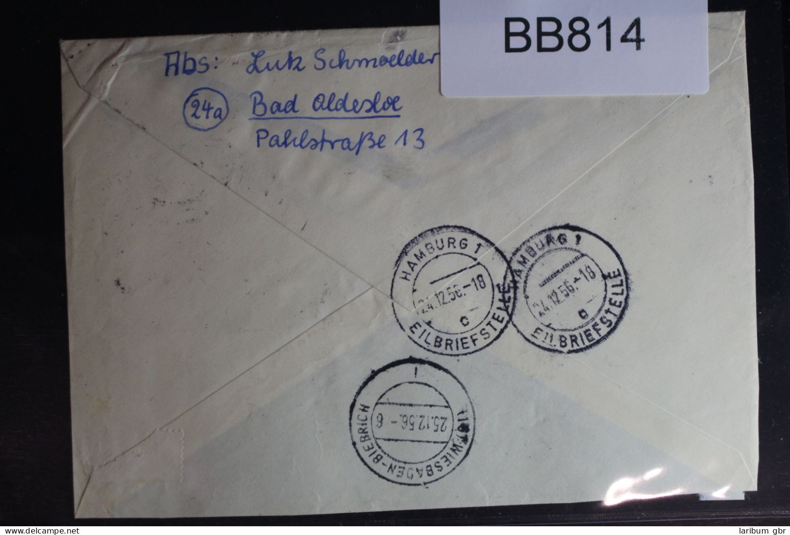 BRD HBL 7 Auf Brief Als Mischfrankatur Portogerechter Eilbote #BB814 - Other & Unclassified