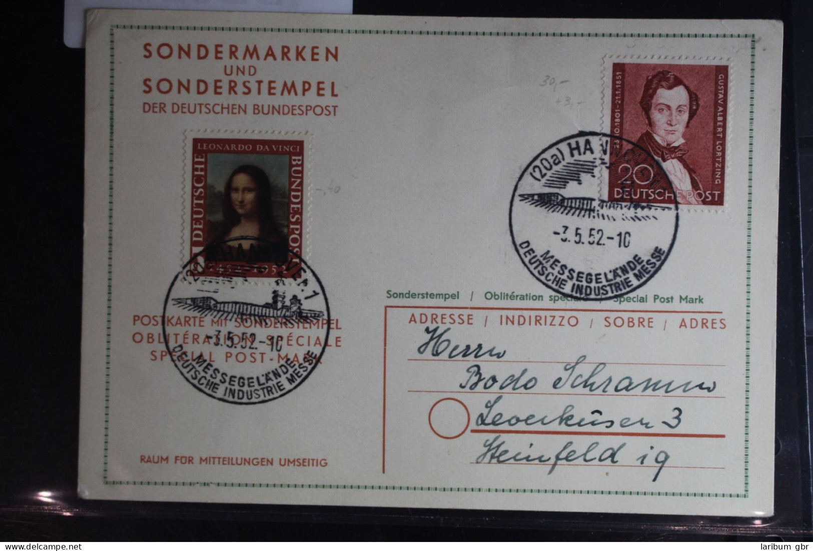 Berlin 74 U.a. Auf Postkarte (Gedenkkarte) #BB824 - Other & Unclassified