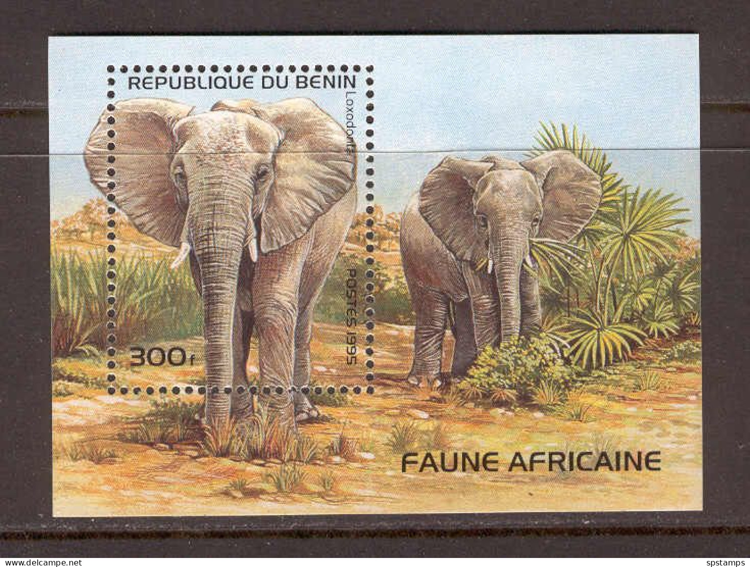 Benin 1995 Animals - Elephants MS MNH - Olifanten