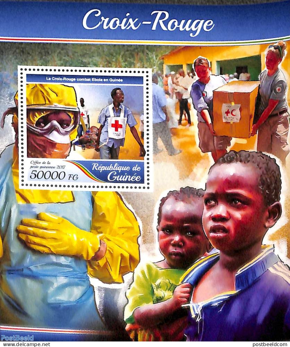 Guinea, Republic 2017 Red Cross S/s, Mint NH, Health - Red Cross - Red Cross