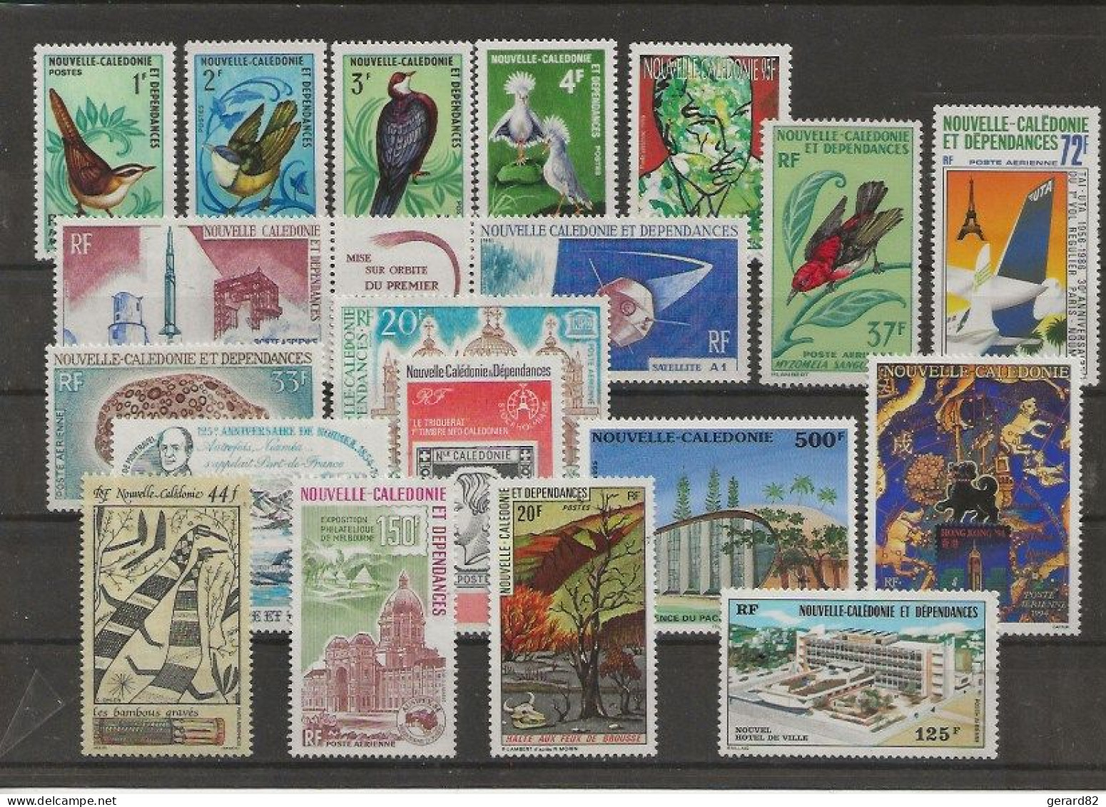 N CALEDONIE   LOT  DE DIVERS 19 TIMBRES    N**  BONNE COTE - Unused Stamps