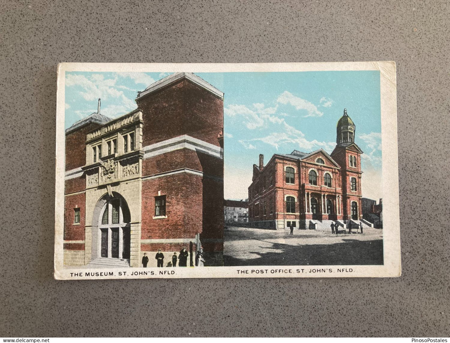 The Museum & Post Office St John's Newfoundland Carte Postale Postcard - St. John's