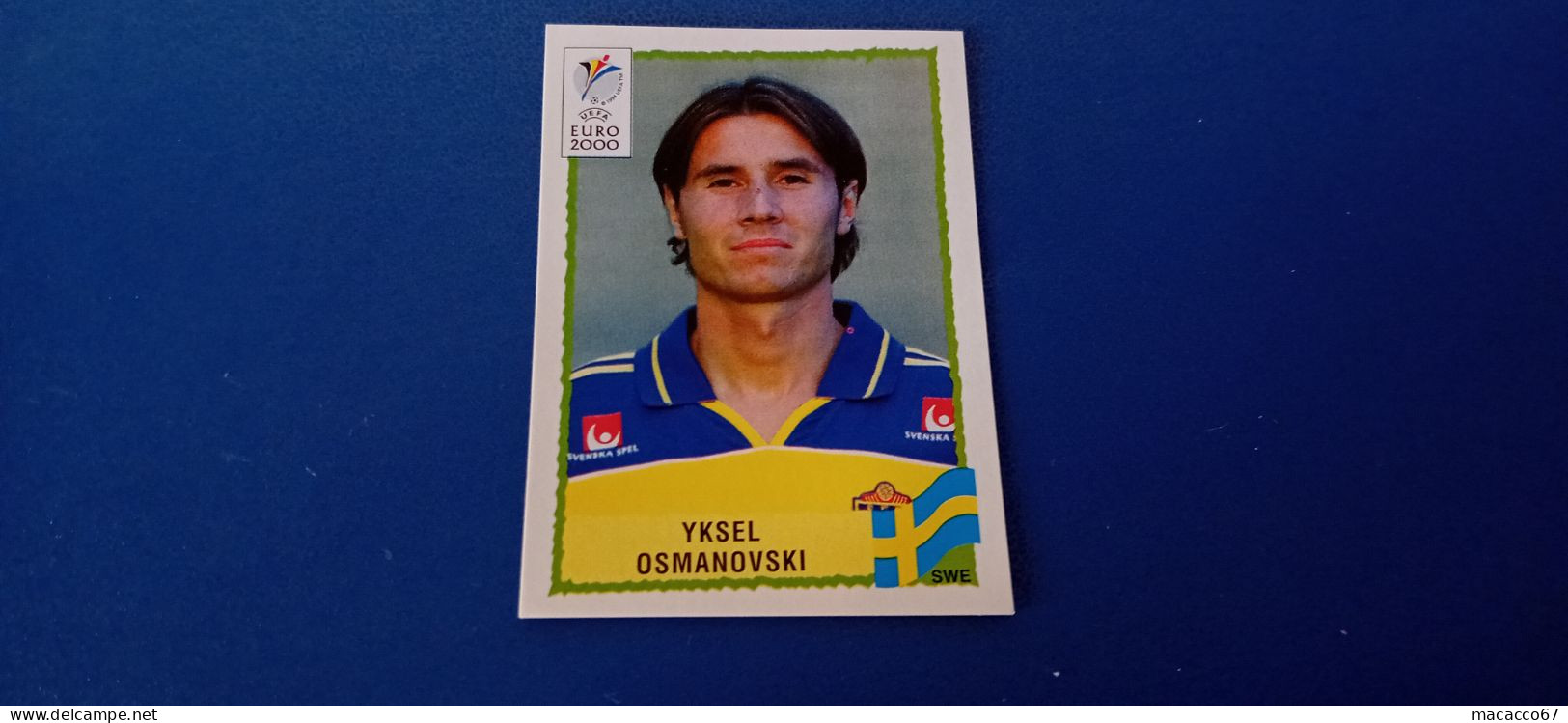 Figurina Panini Euro 2000 - 138 Osmanovski Svezia - Edition Italienne
