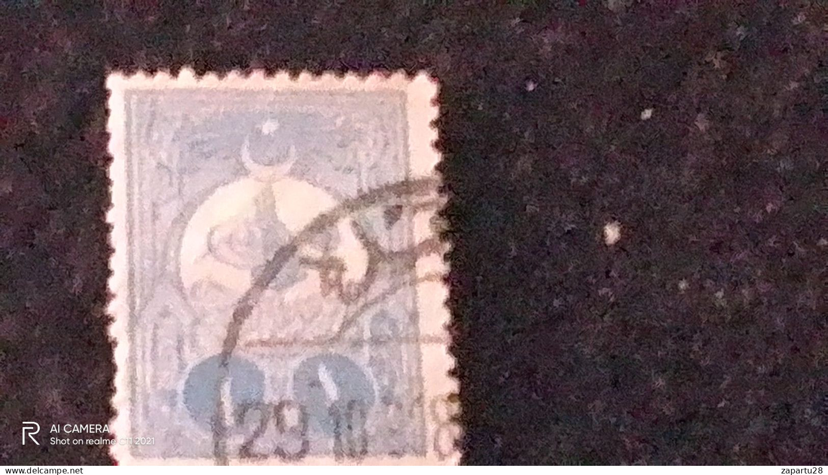 OSMANLI--1908     1     PİA                 DAMGALI - Used Stamps