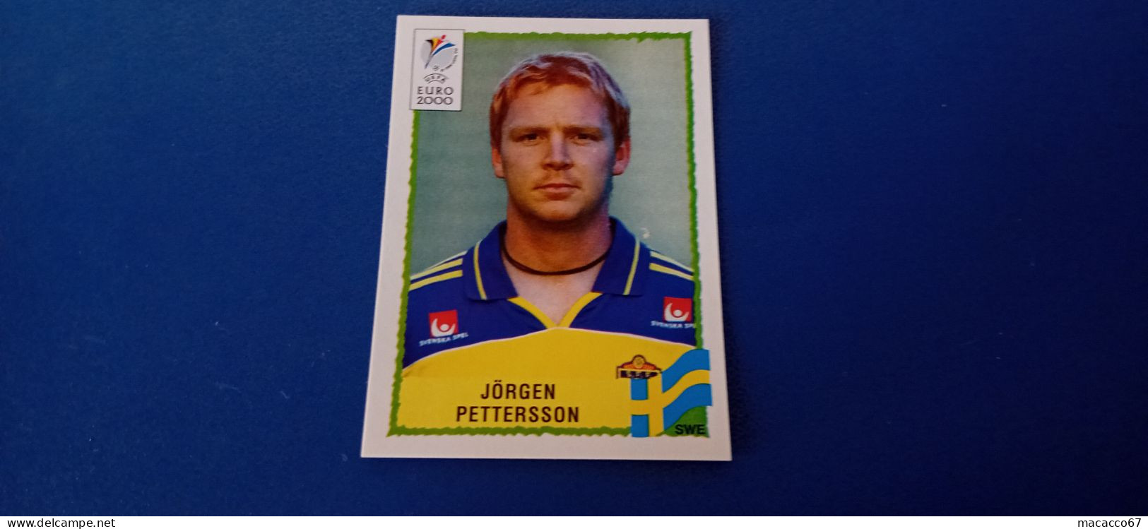 Figurina Panini Euro 2000 - 139 Pettersson Svezia - Italiaanse Uitgave