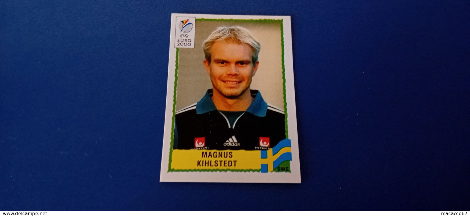 Figurina Panini Euro 2000 - 140 Kihlstedt Svezia - Italian Edition