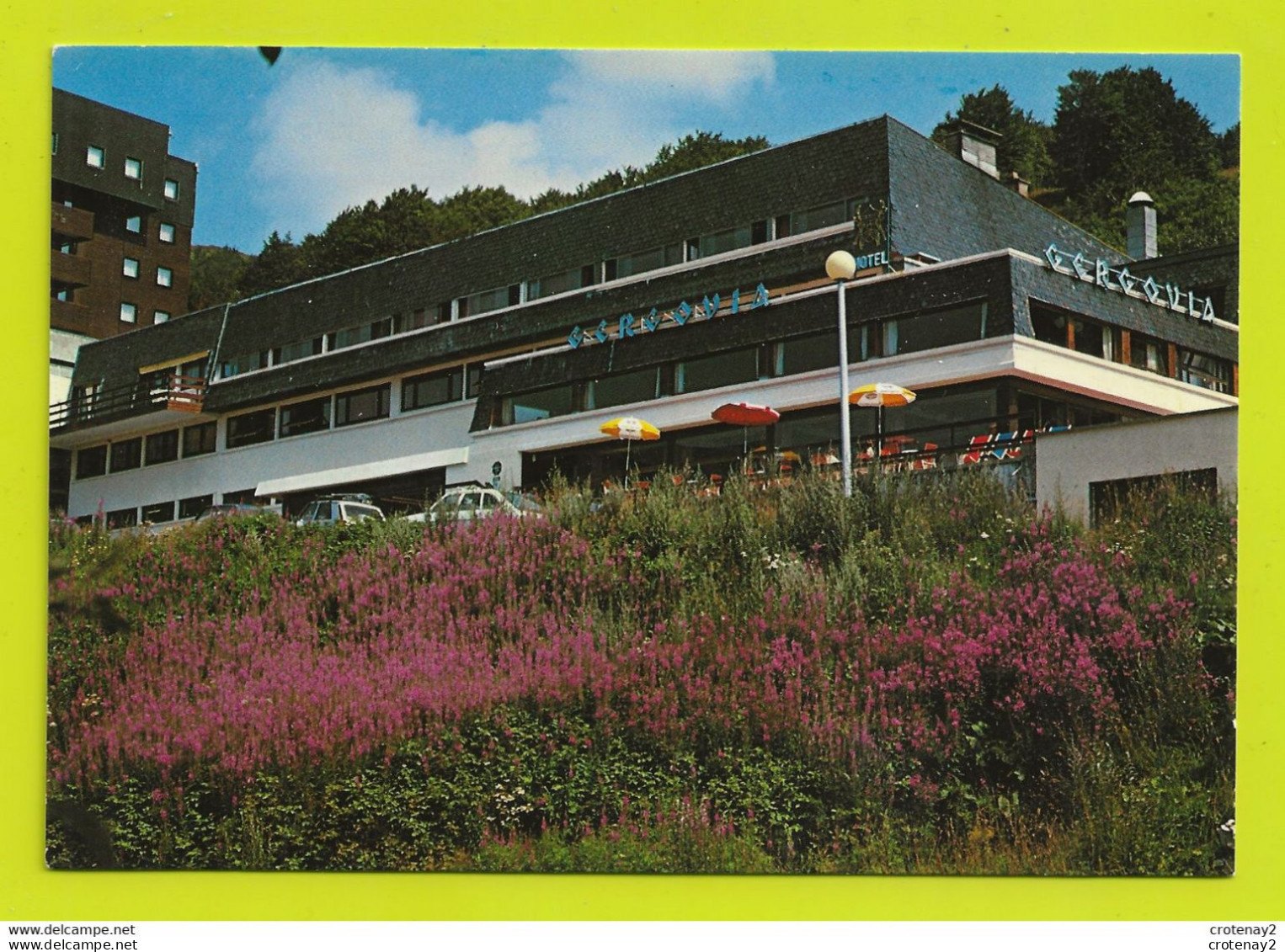 63 SUPER BESSE N°2 Hôtel GERGOVIA Vacances Eté Et Hiver Renault R5 R20 VOIR DOS - Besse Et Saint Anastaise