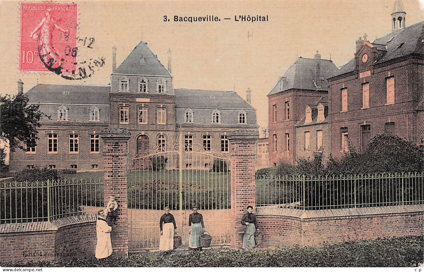 Bacqueville - L'Hopital  - CPA °J - Autres & Non Classés