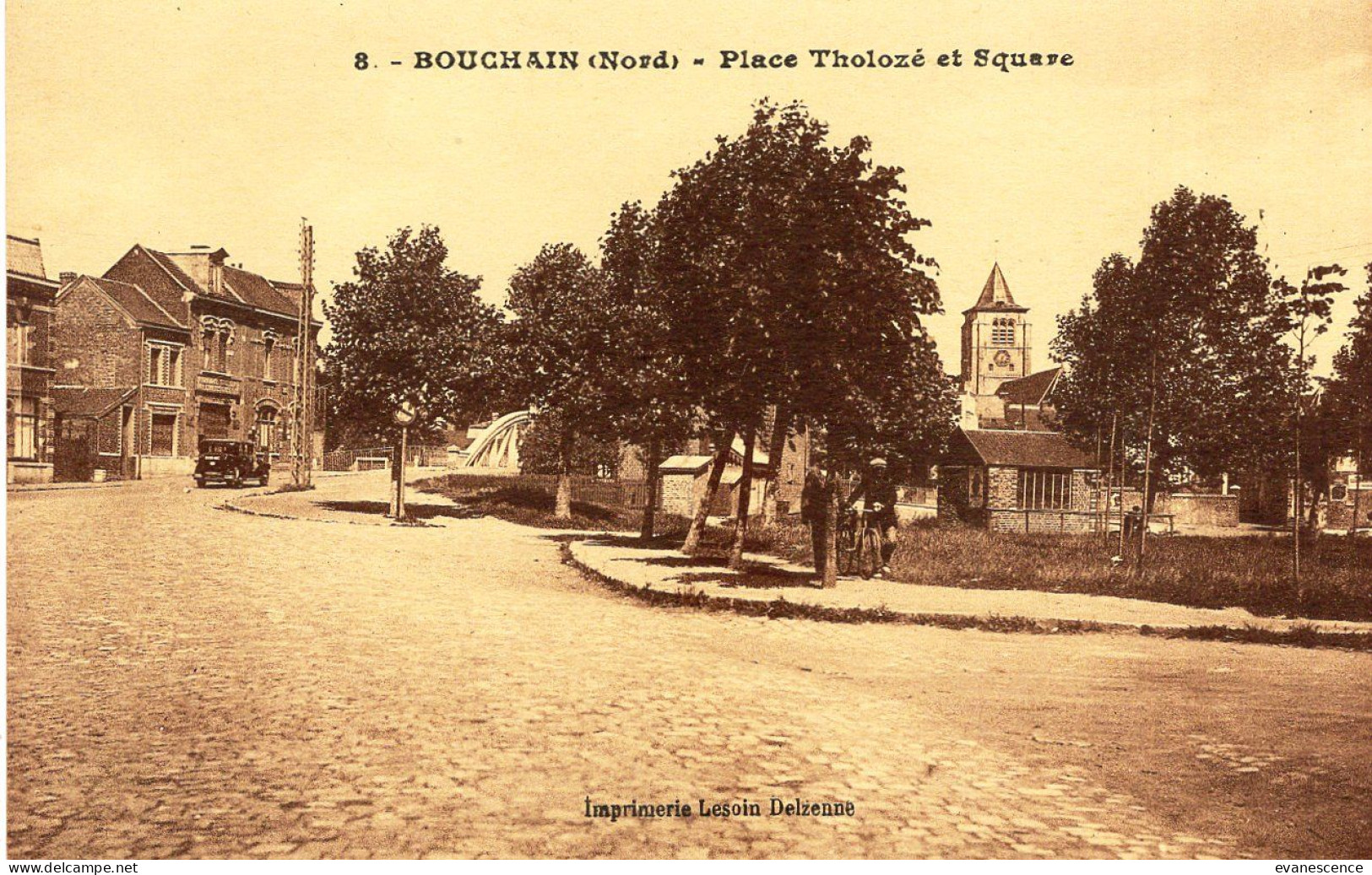 59 : Bouchain :  Place Tholozé   ///  Ref. Mai 24 ///  N° 29.742 - Bouchain