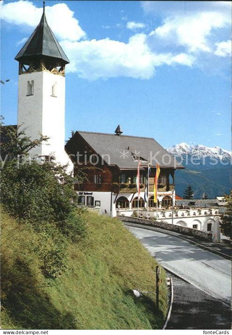 11903959 Flims GR Kirchlein Von Fidaz Mit Dem Fidazerhof Flims Dorf - Autres & Non Classés