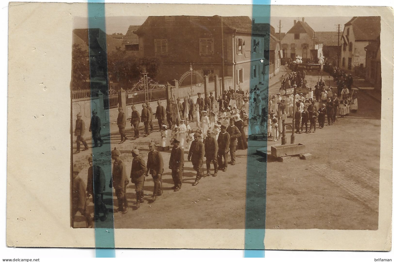 68 HAUT RHIN REGUISHEIM CARTE PHOTO ALLEMANDE MILITARIA 1914/1918 WK1 WW1 - Autres & Non Classés