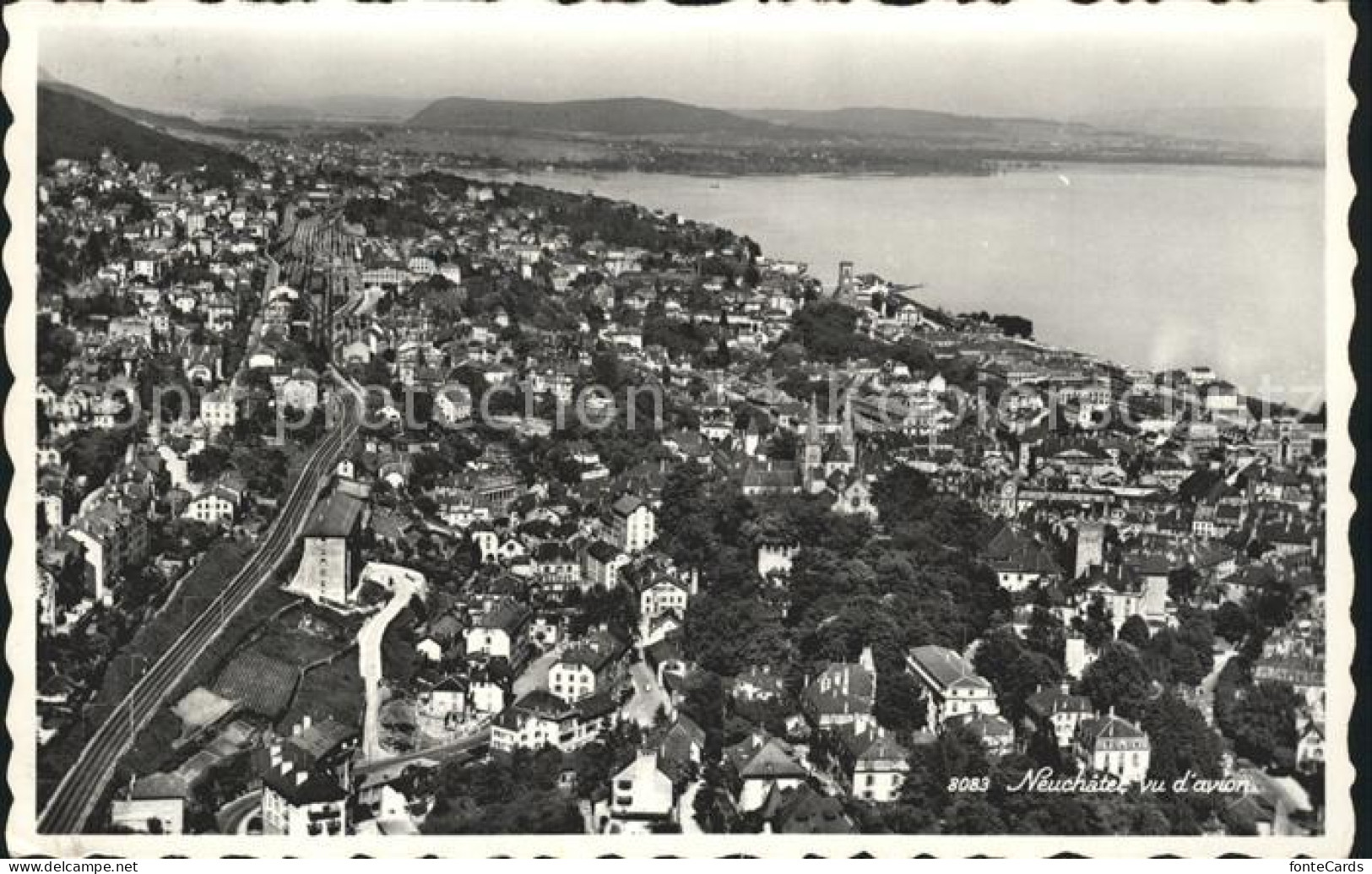 11902929 Neuchatel NE Vu D Avion Neuchatel - Autres & Non Classés