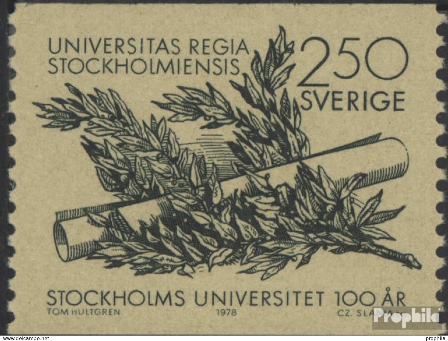 Schweden 1033 (kompl.Ausg.) Postfrisch 1978 100 Jahre Universität - Neufs