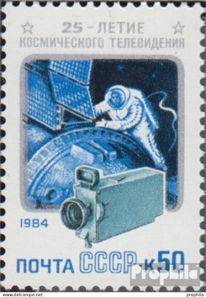 Sowjetunion 5441 (kompl.Ausg.) Postfrisch 1984 Kosmonauten - Ungebraucht