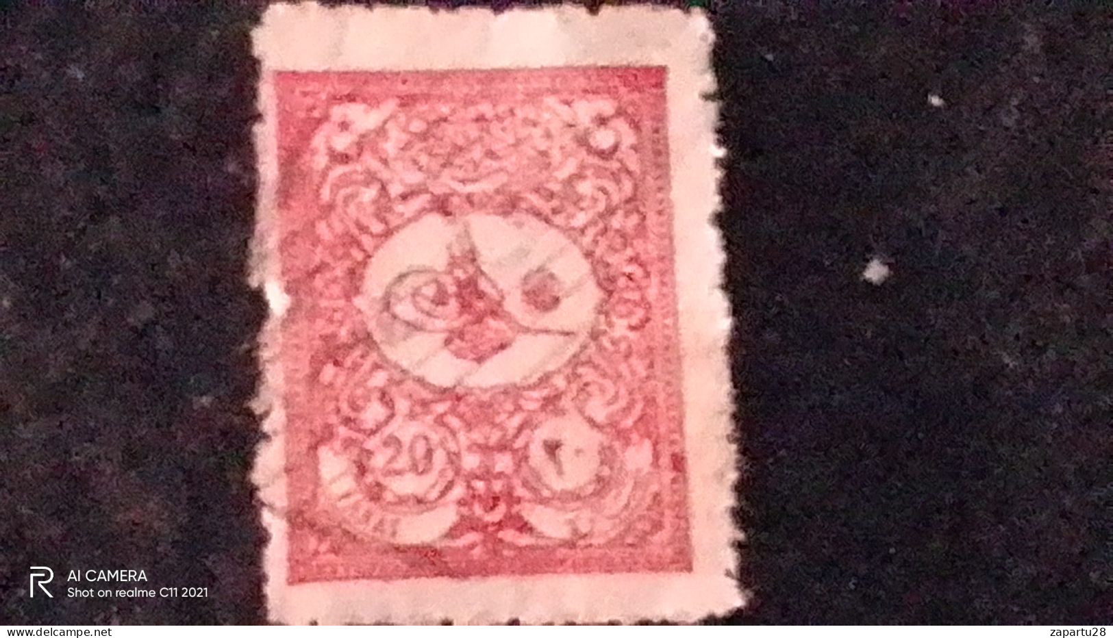 OSMANLI--1901     20 PARAS              DAMGALI - Used Stamps