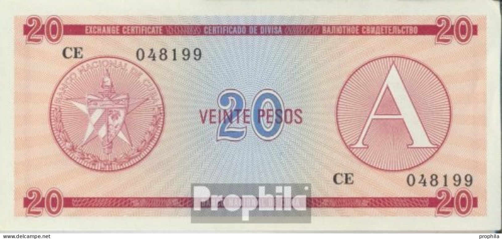 Kuba Pick-Nr: FX5 Gebraucht (III) 1985 20 Pesos - Cuba
