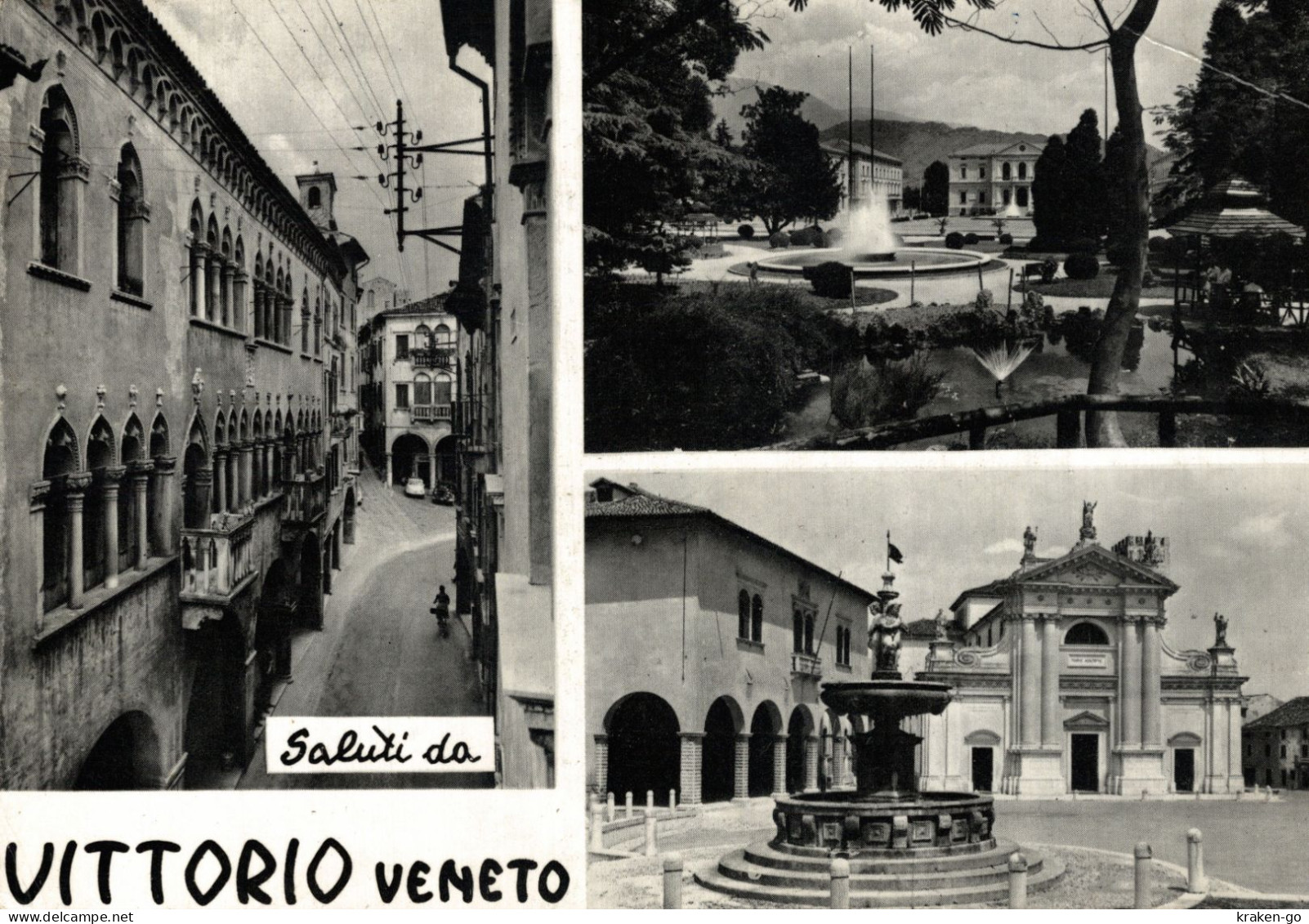 VITTORIO VENETO, Treviso - Saluti, Vedutine - VG - #003 - Other & Unclassified
