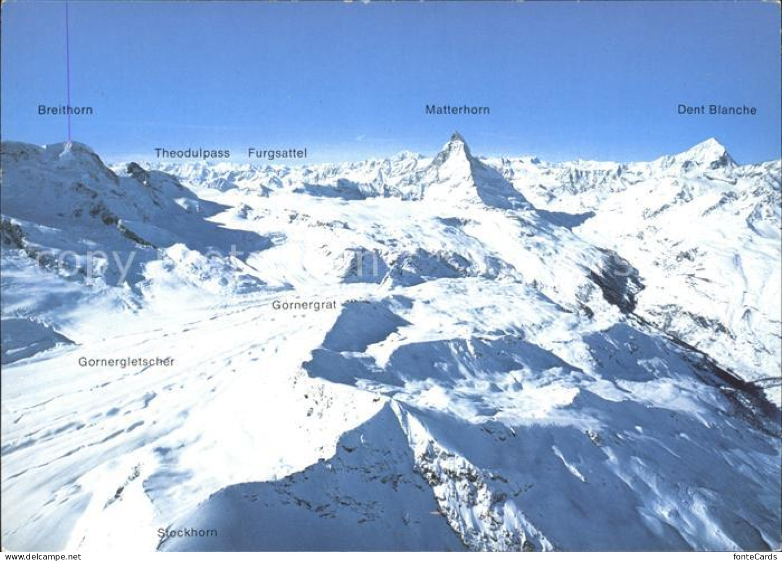 11896349 Zermatt VS Skigebiet Stockhorn Gornergrat Schwarzsee Fliegeraufnahme  - Autres & Non Classés