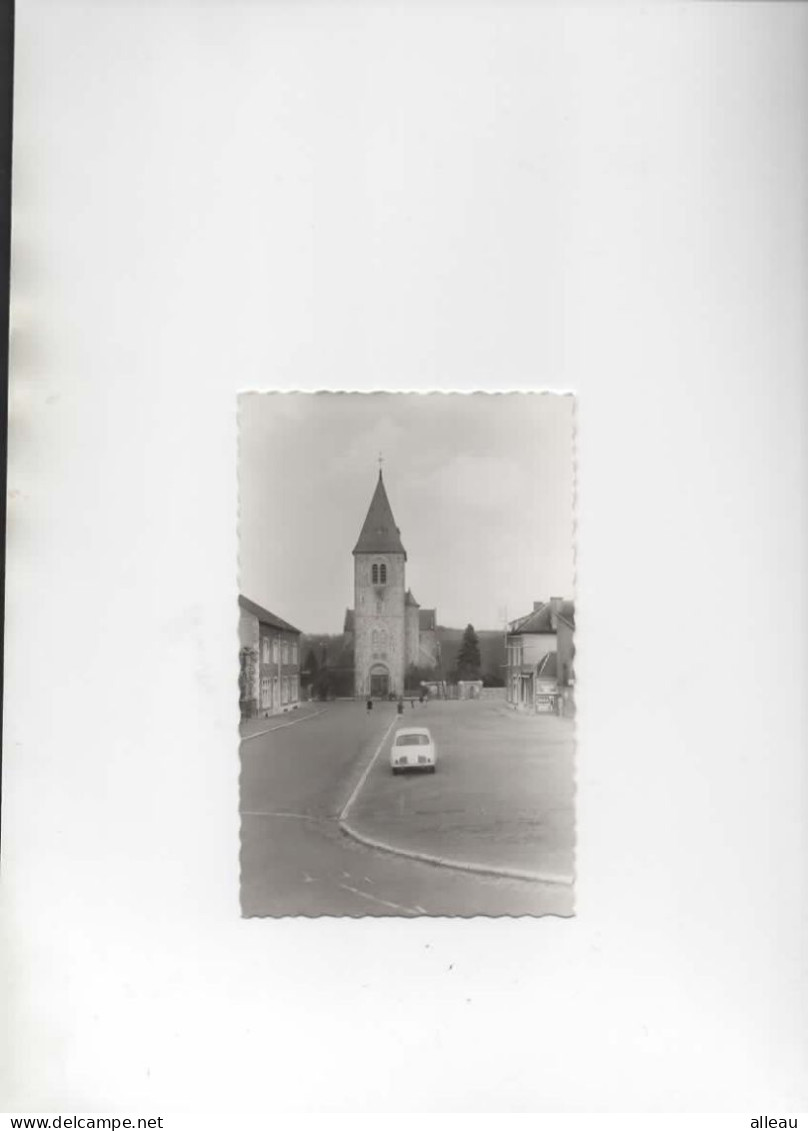 Wépion - La Place Et L'Eglise - Photo Carte - Sonstige & Ohne Zuordnung