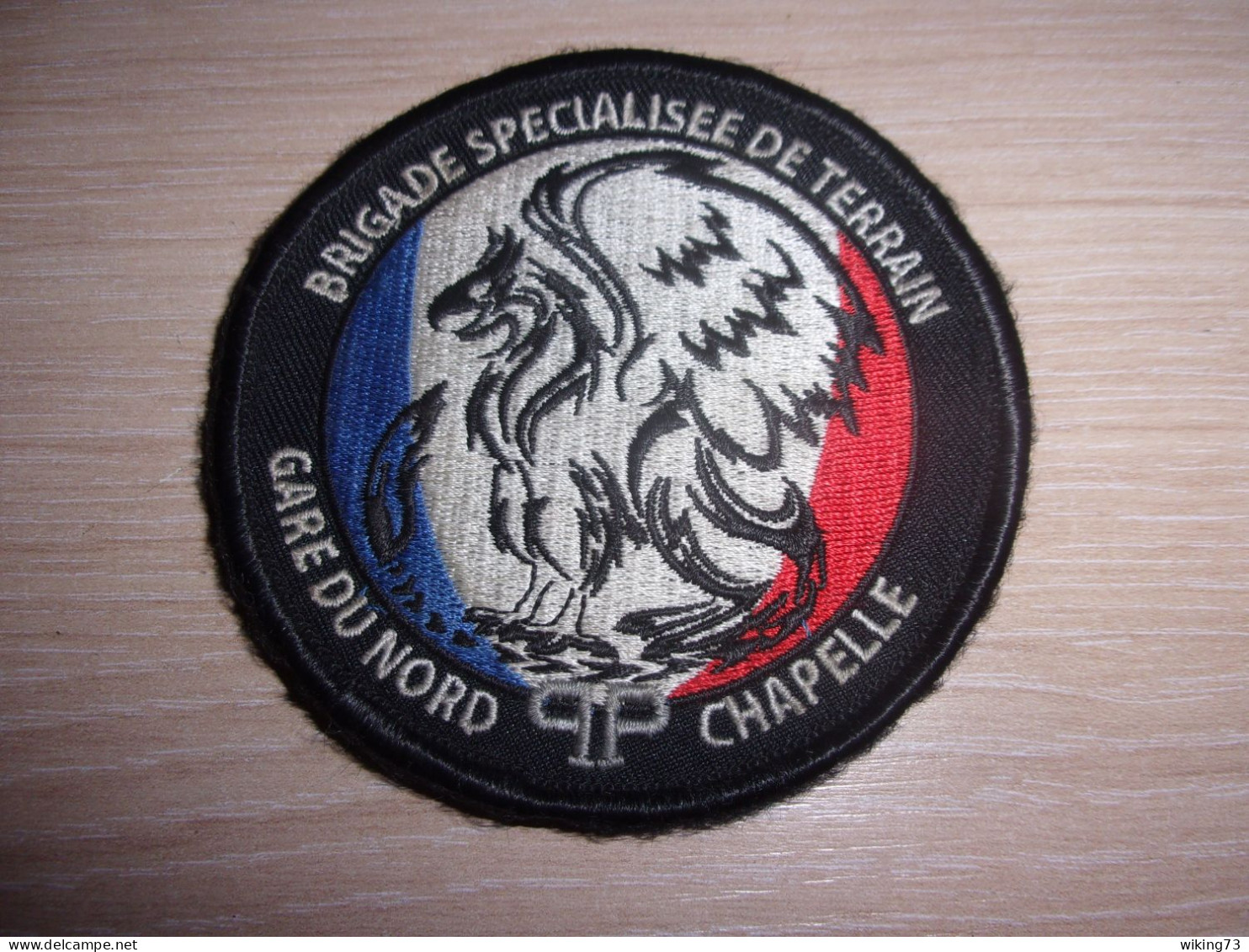 Ecusson Brigade Spécialisée De Terrain De Paris - BST - Police - Patch - Stoffabzeichen