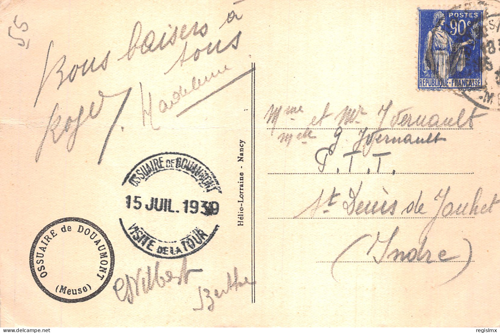 55-DOUAUMONT-N°T2252-B/0173 - Douaumont