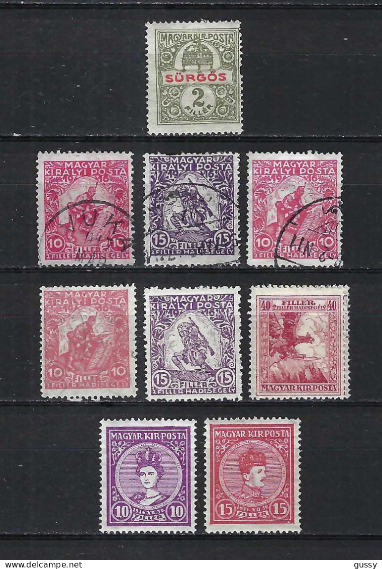 HONGRIE Ca.1900-1913: Lot D' Obl. Et Neufs* - Unused Stamps