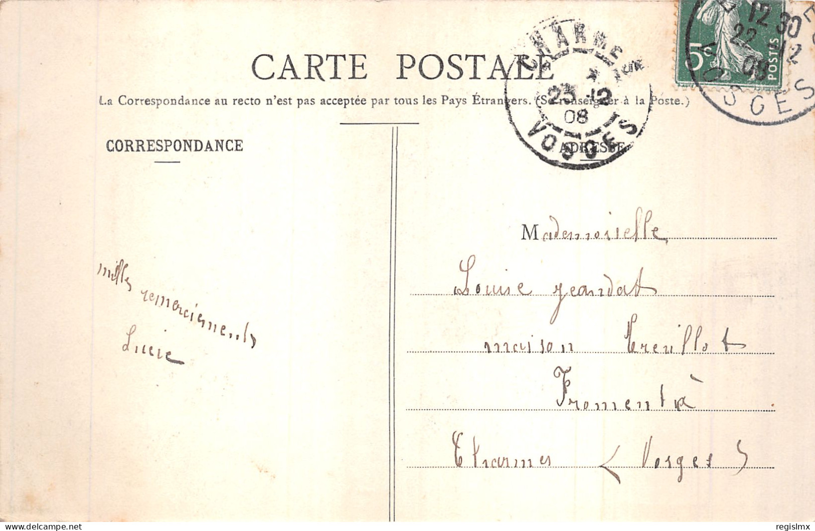 88-REMIREMONT-N°T2252-A/0011 - Remiremont