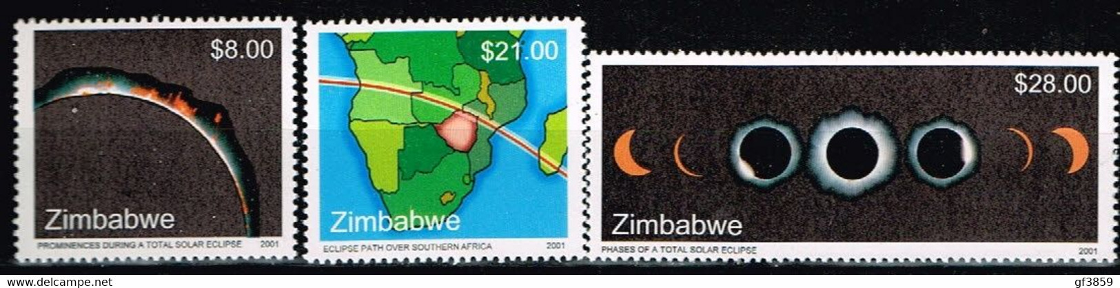ZIMBABWE / Neufs**/MNH**/ 2001 - Eclipse Solaire - Astronomie