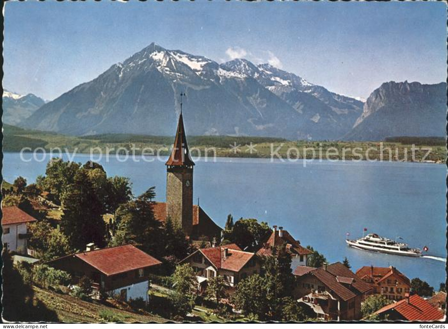 11888499 Hilterfingen Thunersee Niesen Hilterfingen - Autres & Non Classés