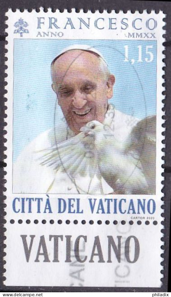 Vatikan Marke Von 2020 O/used (A5-16) - Gebraucht