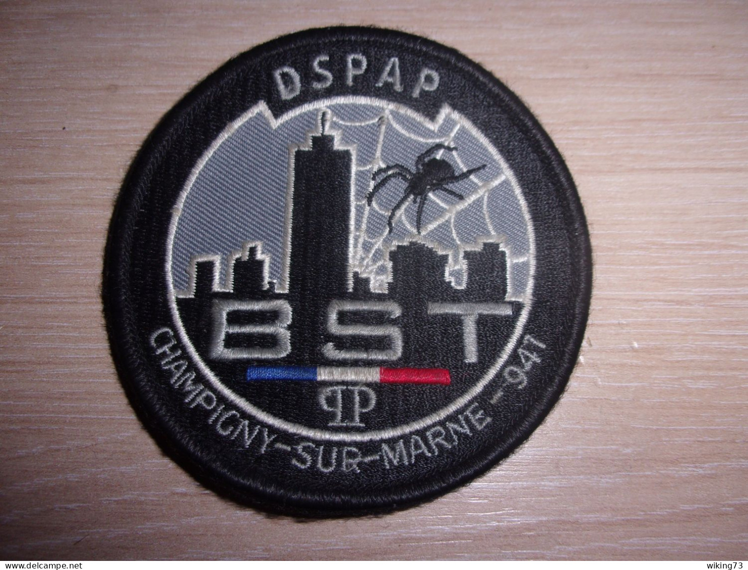 Ecusson Brigade Spécialisée De Terrain De Champigny Sur Marne - Police - Patch - Blazoenen (textiel)