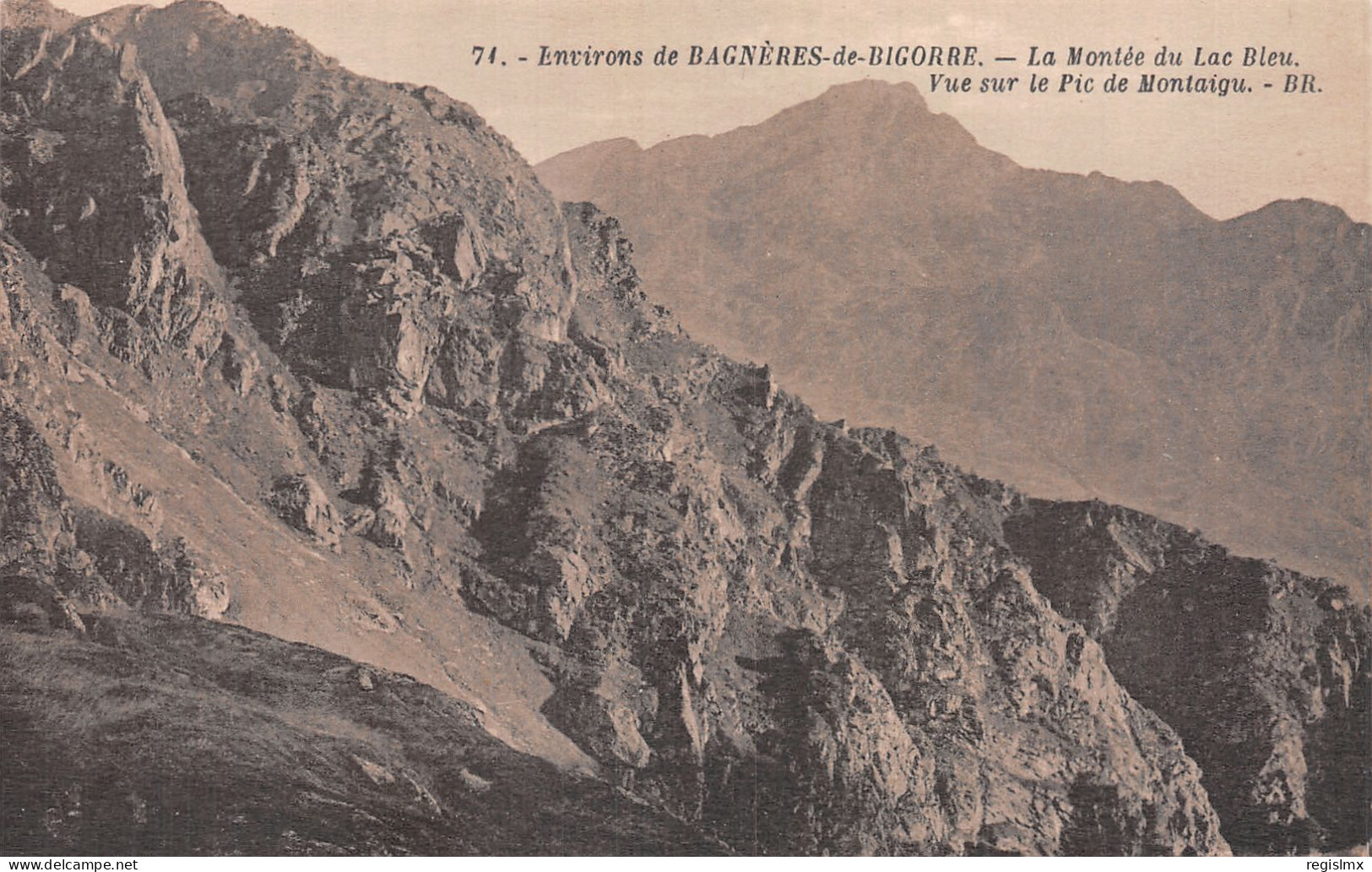 65-LE LAC BLEU-N°T2252-H/0031 - Tarbes