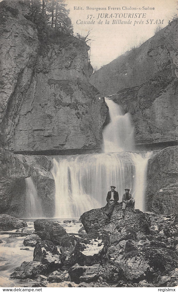 39-CASCADE DE LA BILLAUDE-N°T2252-F/0317 - Arbois