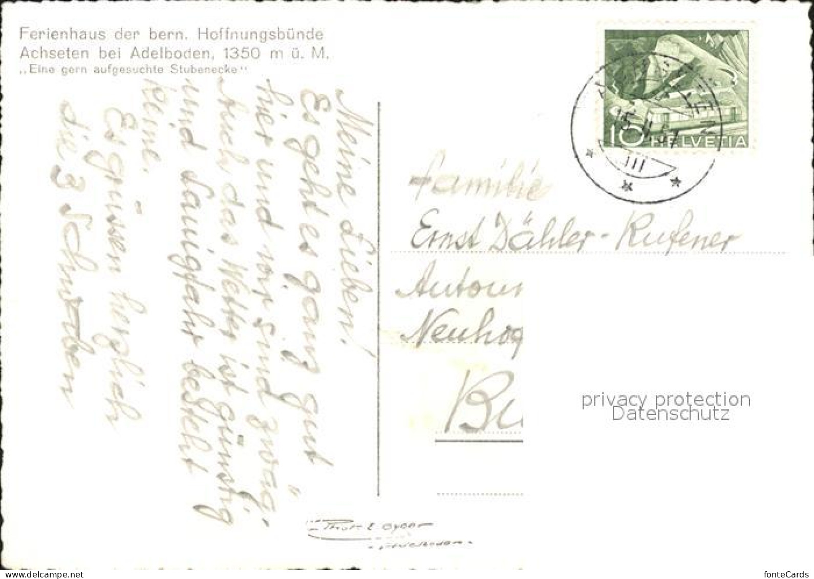 11887009 Achseten Ferienhaus Bern. Hoffnungsbuende Stubenecke Achseten - Autres & Non Classés