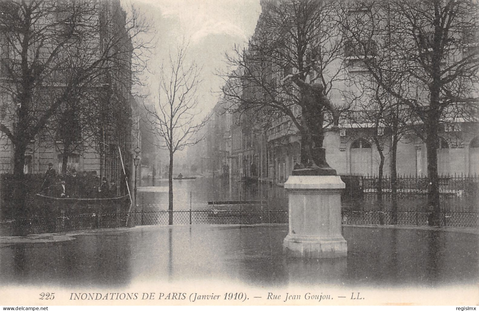 75-PARIS INONDE RUE JEAN GOUJON-N°T2253-A/0347 - Inondations De 1910