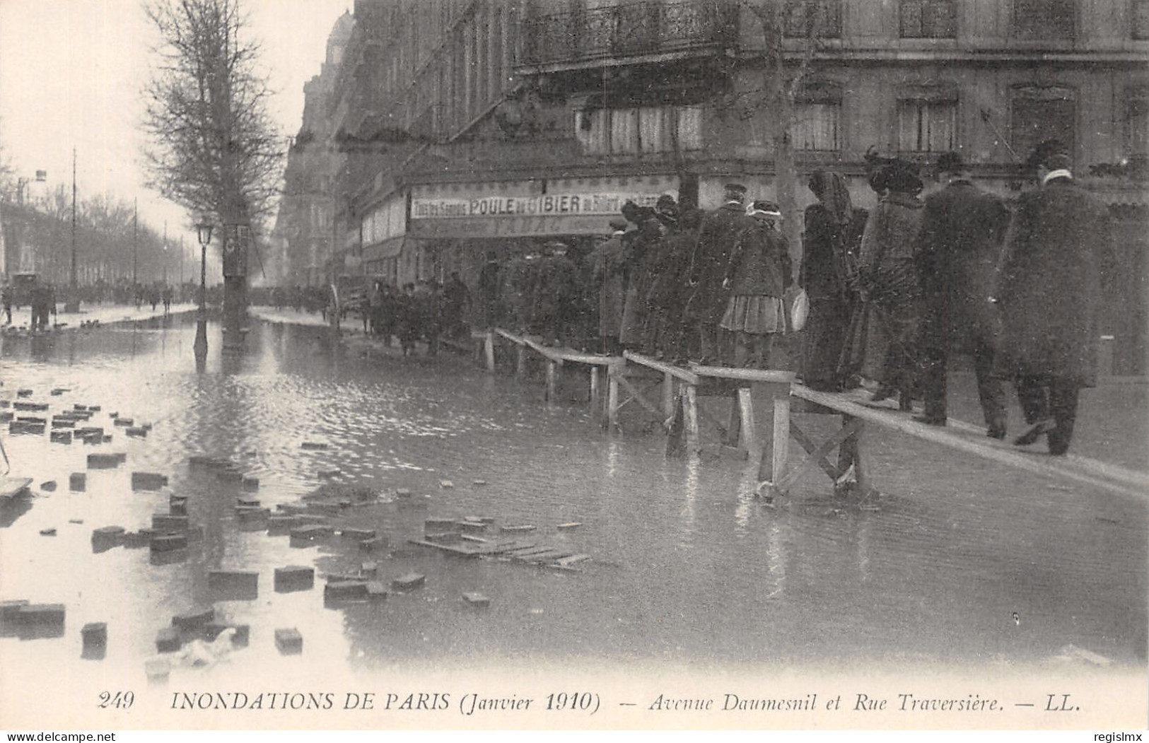75-PARIS INONDE AVENUE DAUMESNIL-N°T2253-A/0309 - Inondations De 1910